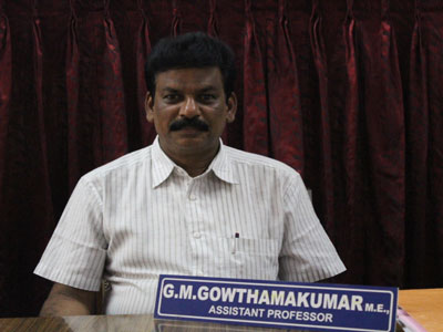 Dr. G. M. Gowthama Kumar