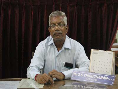 Dr. G. S. Thirugnanam